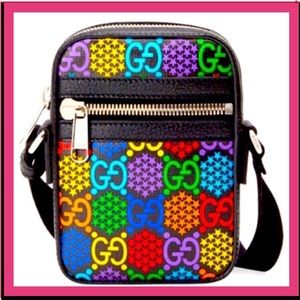 🔥New Gucci GG Psychedelic Shoulder Bag